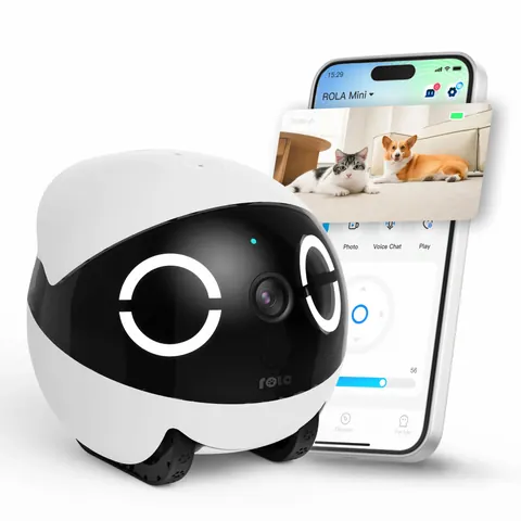 Enabot ROLA Mini pet camera, manufacturer product photograph